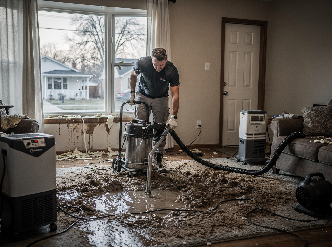 Water Damage Restoration in La Crosse, WI 54601