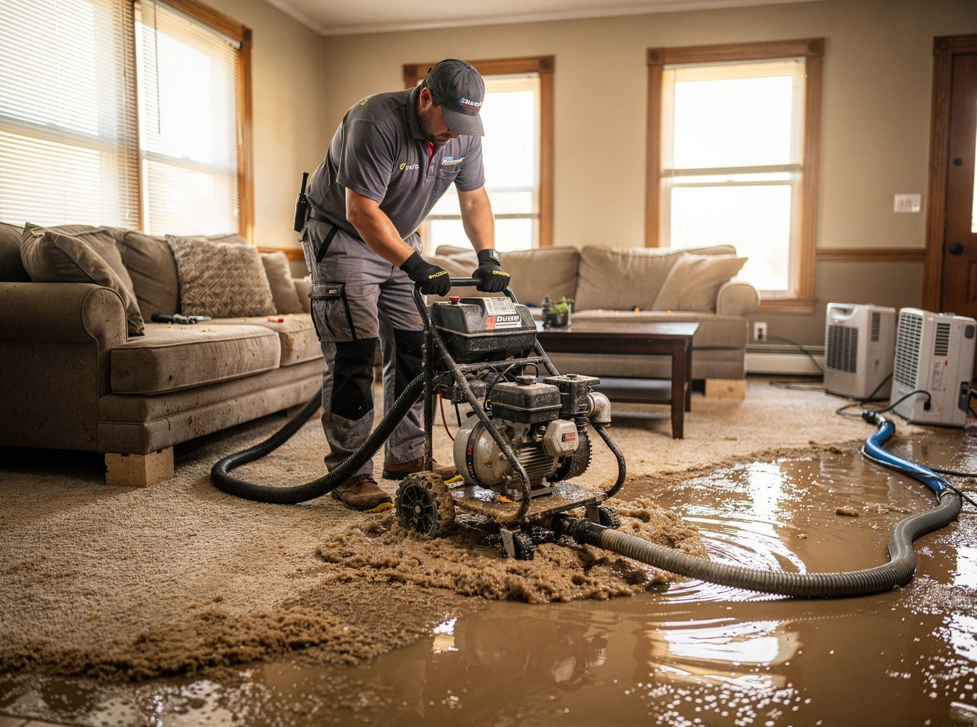 Water Damage Restoration in De Pere, WI 54115