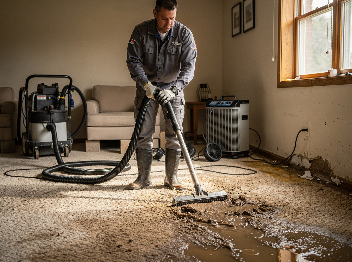 Water Damage Restoration in Kenosha, WI 53140