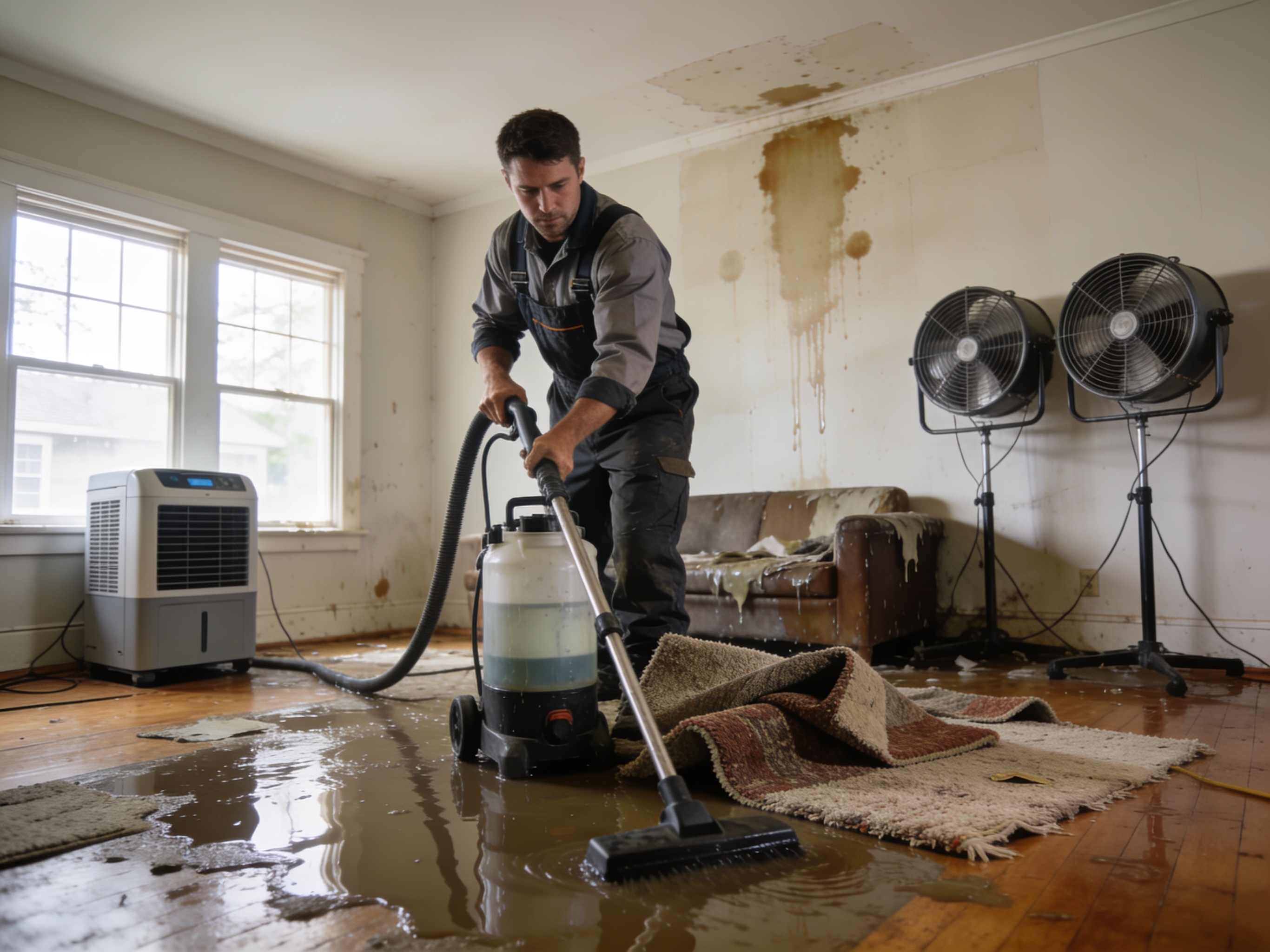 Water Damage Restoration in Janesville, WI 53545