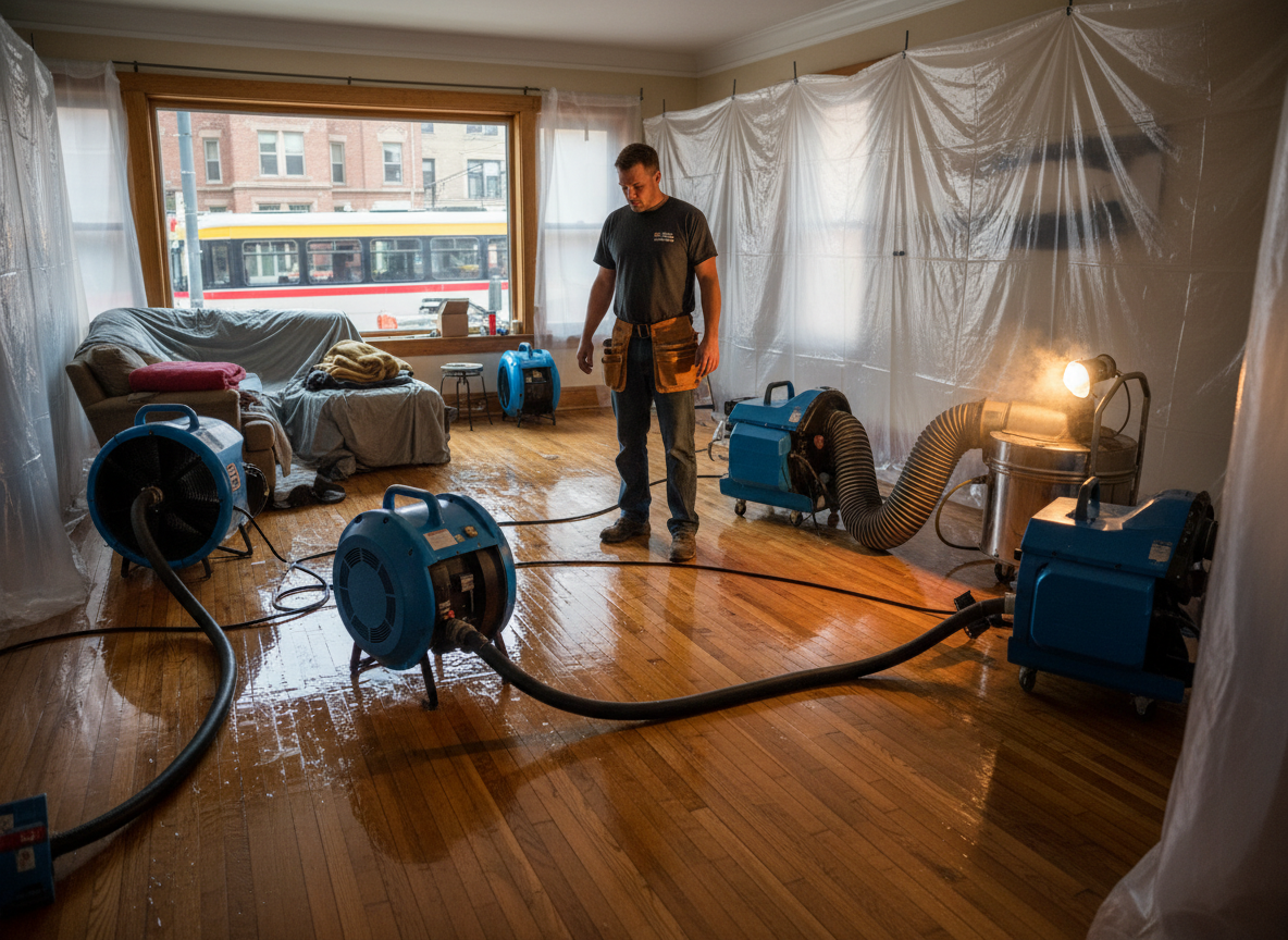 Water Damage Restoration in Mukwonago, WI 53149