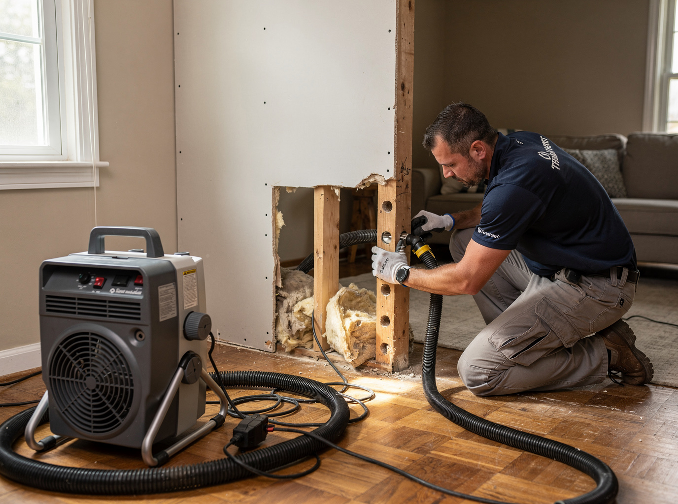 Water Damage Restoration in Hartland