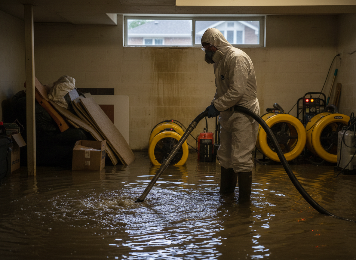 Water Damage Restoration in Beaver Dam, WI 53916